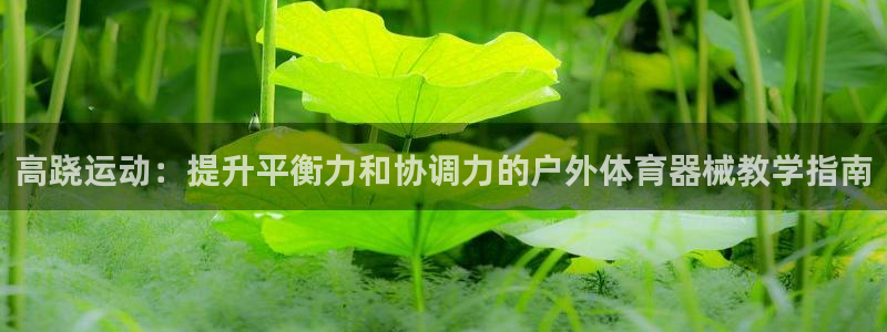 极悦官网旗舰店是正品吗：高跷运动：提升平衡力和协调力