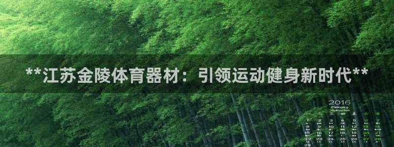极悦平台是正规平台吗安全吗：**江苏金陵体育器材：引