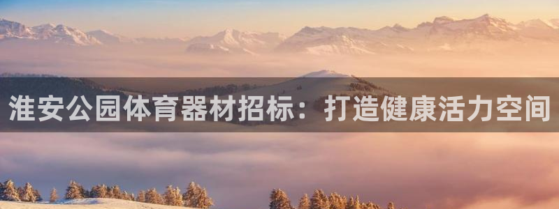极悦平台用户评价怎么样：淮安公园体育器材招标：打造健