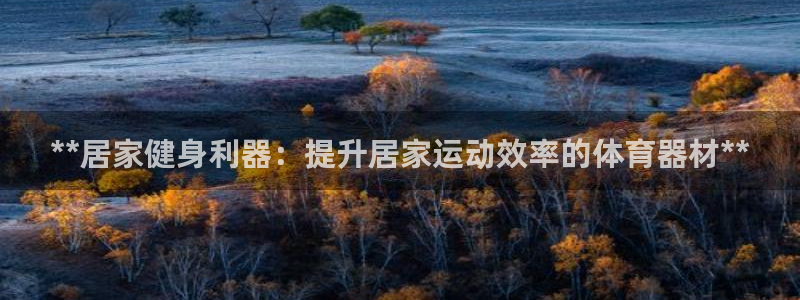 极悦平台官网登录不了怎么回事：**居家健身利器：提升