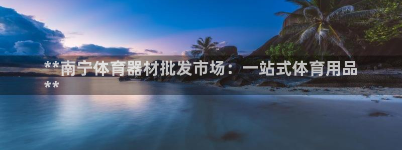 极悦娱乐官网最新版本更新内容是什么：**南宁体育器材