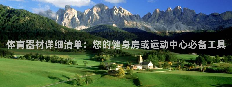 极悦平台安全吗可靠吗：体育器材详细清单：您的健身房或
