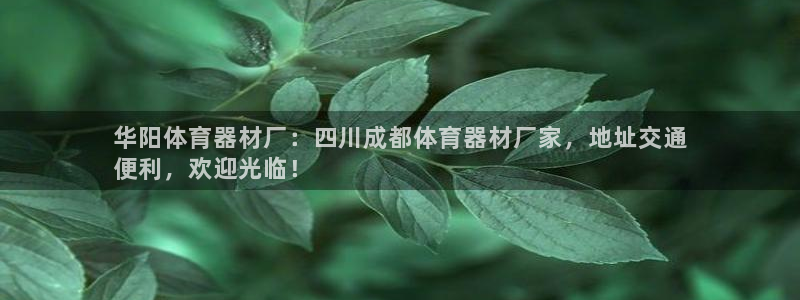 极悦平台官网登录网址查询：华阳体育器材厂：四川成都体
