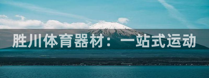极悦娱乐app官方版本更新内容：胜川体育器材：一站式运动